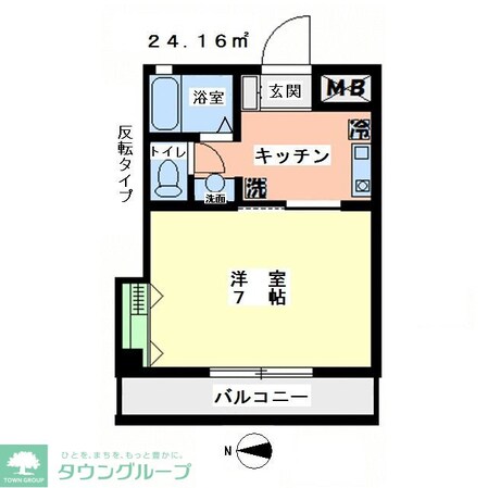 ハイムグレースの物件間取画像